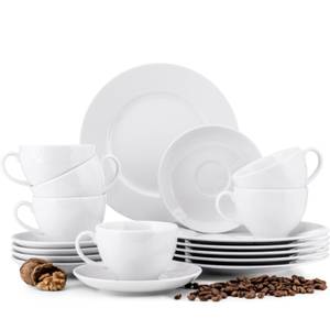 Kaffeeservice MUSCARI (18er-Set) Weiß