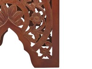 Table d'appoint SHUKUR Marron - Bois manufacturé - 40 x 42 x 40 cm