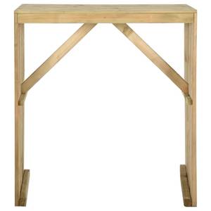 Garten Bar Set (5-teilig) 3096634 Braun - Massivholz - Holzart/Dekor - 60 x 110 x 100 cm