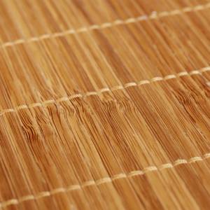 Badregal mit Wäschekorb Bambus Beige - Braun - Bambus - Holzwerkstoff - Textil - 68 x 65 x 33 cm