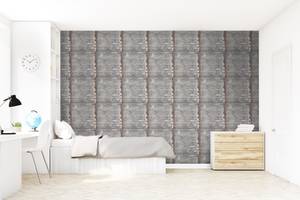 Tapete Metall-Optik 7055 Naturfaser - Textil - 53 x 1005 x 1005 cm