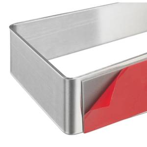 Toilettenpapierhalter in Silber Silber - Metall - 16 x 4 x 8 cm