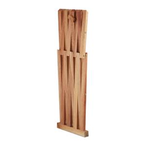 Klapptisch aus Walnuss Holz Braun - Holzwerkstoff - 34 x 45 x 28 cm