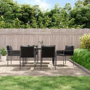 Gartenstuhl 3028938-3 (6er Set) Schwarz