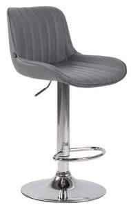 Tabouret de bar Lentini Gris - Argenté