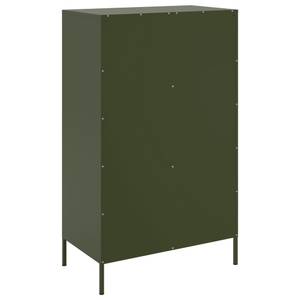 Highboard DE7316 Grün - Metall - 39 x 113 x 68 cm