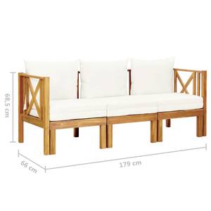 Banc 3011280 Crème - Largeur : 179 cm