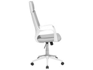 Chaise de bureau DELIGHT Gris - Gris lumineux - Blanc