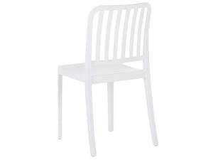 Bistro Set SERSALE 3-tlg Weiß