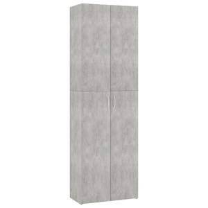 Büroschrank 298547 Grau - Steingrau - 60 x 190 x 32 cm