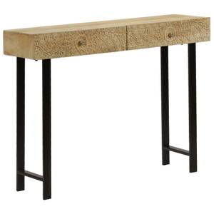 Konsolentisch 246977 Braun - Metall - Massivholz - Holzart/Dekor - 30 x 79 x 102 cm