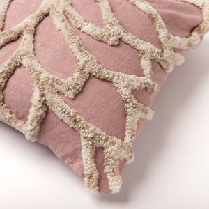 Dekokissen Livia Pink - Textil - 45 x 45 x 45 cm