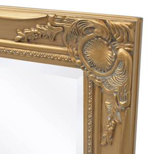 Wandspiegel im Barock-Stil Gold - Glas - Massivholz - 50 x 1 x 140 cm