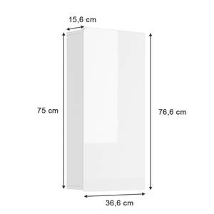 Badschrank Izan 37219 Weiß - Holzwerkstoff - 40 x 77 x 16 cm