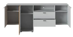 Sideboard VERO Grau - Holzwerkstoff - 205 x 91 x 40 cm