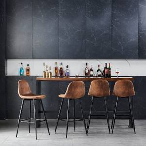 Barhocker CHARLTON BAR (4er-Set) 49 x 104 cm