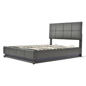 Doppelbett  G313-01 Grau - 102 x 104 x 203 cm