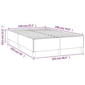 Bettgestell 3016028-3 123 x 33 x 193 cm