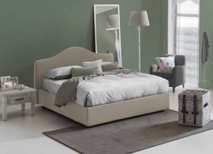 Doppelbett Dabbass Taupe