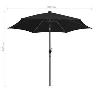 Parasol 3001562 Noir - Métal - Textile - 300 x 240 x 300 cm