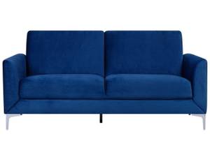 3-Sitzer Sofa FENES Blau - Marineblau - Silber