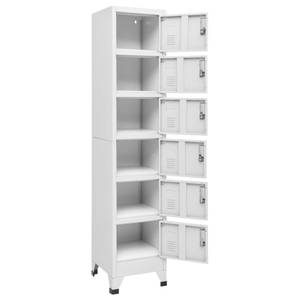 Schließfachschrank 294428-2 Grau - Tiefe: 40 cm