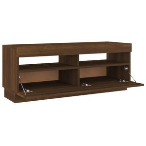 Meuble tv 3009233 Marron foncé - Largeur : 100 cm