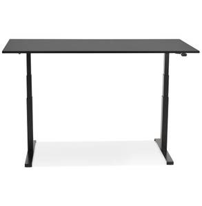 Bureau TRONIK 140 x 70 cm - Noir