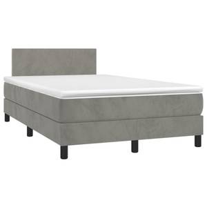 Boxspringbett 3017290-2 Hellgrau - Breite: 120 cm