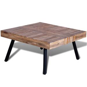 Couchtisch D894 Braun - Holzwerkstoff - 80 x 40 x 80 cm