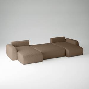 Ecksofa Eckcouch Sassari U Braun