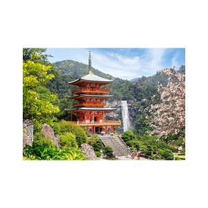 Puzzle Seiganto ji Tempel Japan 1000 Papier - 25 x 5 x 35 cm