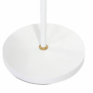 Lampadaire Nové Fer - 1 ampoule - Blanc