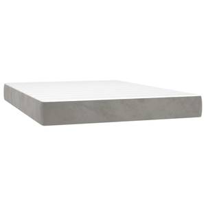 Boxspringbett 3017268-5 Hellgrau - 144 x 193 cm