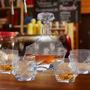 Whisky Set 5-teilig Glas - 19 x 26 x 10 cm