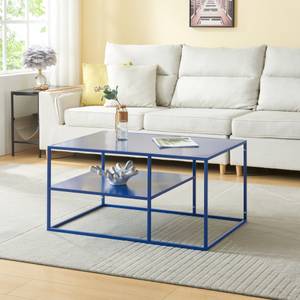 Table basse Solund Bleu foncé - 90 x 45 x 60 cm