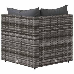 Ecksofa 3029629-4 (2er Set) Anthrazit - Grau