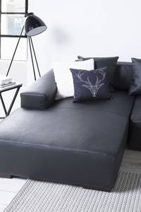 Ecksofa LUNGO Schwarz