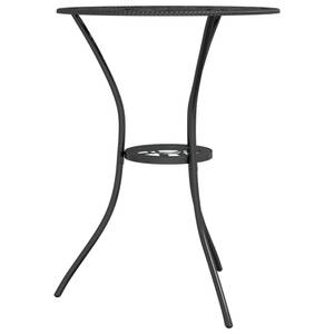 Bistro-Set (3-teilig) 3010972 Schwarz - Metall - 53 x 65 x 53 cm