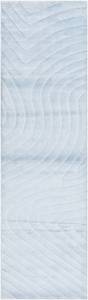 Läufer Teppich Darya CDXVI Blau - Textil - 84 x 1 x 300 cm