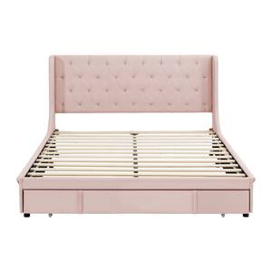 Lit double M038 Rose foncé