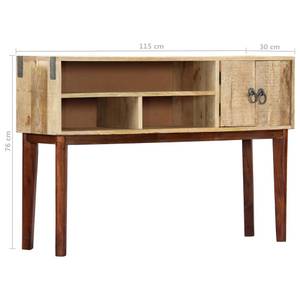 Konsolentisch 282746 Braun - Massivholz - Holzart/Dekor - 30 x 76 x 115 cm