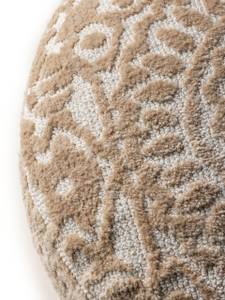 Pouf Elias 2 Beige - Textil - 55 x 30 x 55 cm