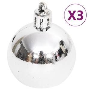 Weihnachtskugel-Set (70-teilig) 3028561 Silber - Weiß