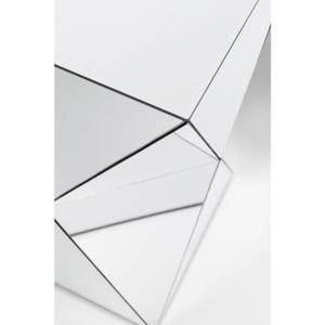 Beistelltisch Luxury Triangle Silber - Glas - 32 x 54 x 32 cm