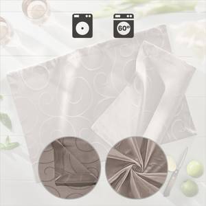 Tischset 2er-Pack 208982 Taupe