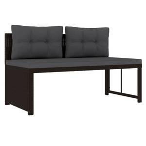Lounge-Set (4-teilig) 3005518 Braun - Polyrattan - 58 x 66 x 100 cm