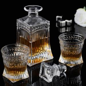 Whisky Gläser 4er Set Glas - 9 x 9 x 9 cm