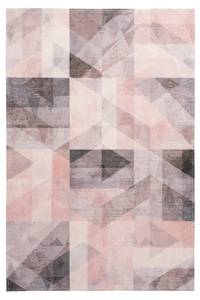 Designer Teppich - Rossana - rechteckig Pink - Kunststoff - 160 x 1 x 230 cm