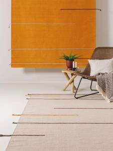 Tapis en coton Yasin Orange - 140 x 200 cm